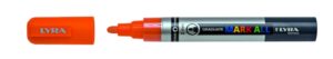 Lyra Mark All Rotulador Permanente - Multisuperficie - Punta Redonda - 2mm - Color Naranja