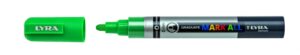 Lyra Mark All Rotulador Permanente - Multisuperficie - Punta Redonda - 2mm - Color Verde Esmeralda