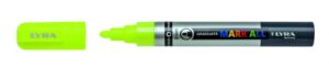 Lyra Mark All Rotulador Permanente - Multisuperficie - Punta Redonda - 2mm - Color Amarillo Neon