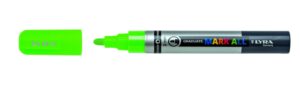 Lyra Mark All Rotulador Permanente - Multisuperficie - Punta Redonda - 2mm - Color Verde Neon