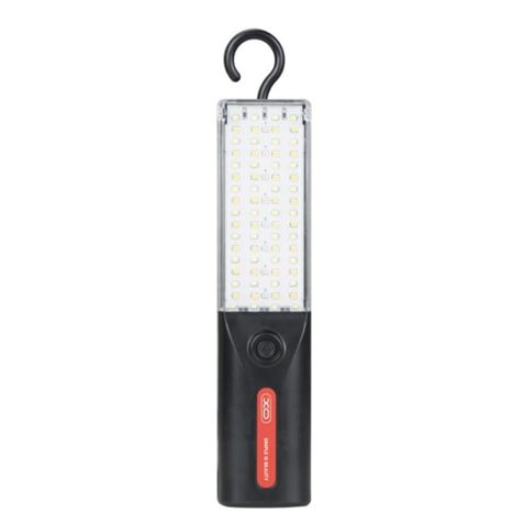 XO YH17 Linterna LED con Iman y Gancho - Carga Solar - Color Negro