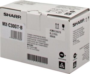 Sharp MXC30 Negro Cartucho de Toner Original - MX-C30GTB