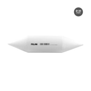 MilanPack de 3 Difuminos - Diametro de 30mm - Recomendado para Bellas Artes - Color Blanco