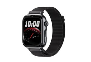 Savefamily Reloj Inteligente Infantil SaveWatch Plus 2 - Pantalla Amoled - Carcasa Negra - Correa Tela Negra