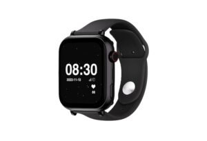 Savefamily Reloj Inteligente Infantil SaveWatch Plus con GPS y Llamada - IP67 - Boton SOS - Carcasa Negra - Correa Silicona Negra