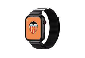Savefamily Reloj Inteligente Infantil Savewatch Plus Edicion Valencia C.F. con GPS y Llamada - Correa Tela Negra