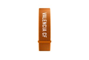 Savefamily Correa de Tela para Savewatch Plus Edicion Valencia CF - Color Naranja