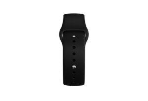 Savefamily Correa de Silicona para Savewatch Plus Edicion Valencia CF - Color Negro