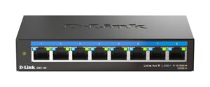 D-Link Switch 8 Puertos Multigigabit 2.5G No Gestionado - Switching 40 Gbps - Chasis Metalico