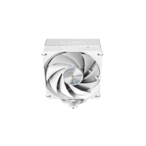 Mars Gaming MCPU-X5 Disipador CPU con 280W de Potencia - Ventilador PWM de 120mm - 5 Heatpipes HCT - Rendimiento Ultrasilencioso - Color Blanco