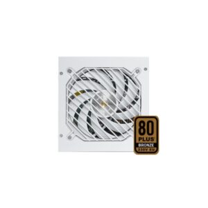 Mars Gaming MPB650SI Fuente de Alimentacion ATX de 650W - 80 Plus Bronze - Ventilador de 12cm - 12dB - Color Blanco