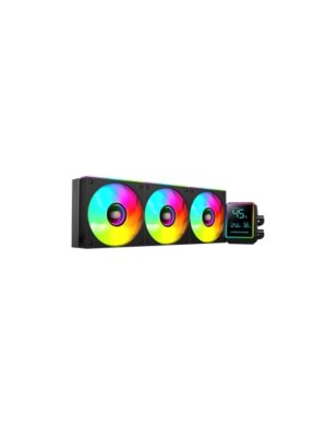 Mars Gaming ML-LCDPRO360 Kit de Refrigeracion Liquida - Potencia 600W - Pantalla LCD 2.8" - Bomba Opti-Chamber - Iluminacion ARGB - Color Negro