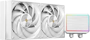 Mars Gaming ML-PROII240 Kit de Refrigeracion Liquida - Potencia 450W - Iluminacion FRGB - Bomba Opti-Chamber - Color Blanco