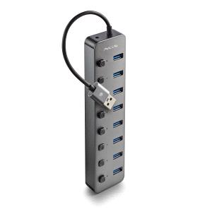 NGS IHUB8  Hub USB 3.0 - 8 Puertos USB 3.0 con Interruptores - Hasta 5Gbps