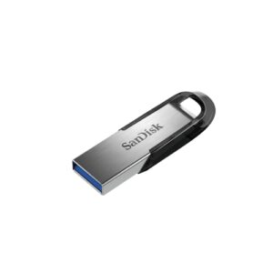 Sandisk Ultra Flair Memoria USB 3.0 512GB - Hasta 150MB/s de Transferencia - Diseño Metalico - Color Acero/Negro