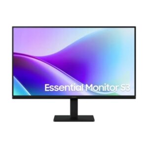 Samsung Essential S3 Monitor 27" IPS FullHD 120Hz - Respuesta 5ms - HDMI - VESA 100x100mm - Color Negro