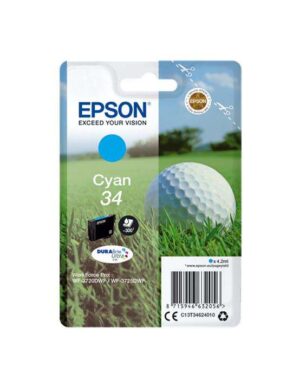 Epson T3462 (34) Cyan Cartucho de Tinta Original - C13T34624010