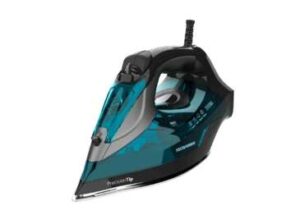 Cecotec Fast&Furious 5055 Pro Plancha de Ropa Vapor 3100W - Suela de Ceramica - Deslizamiento TurboSlide - 5 Niveles de Temperatura - Vapor Continuo 65 g/m - Golpe de Vapor 255g/min