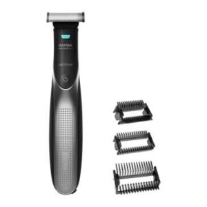 Cecotec Bamba PrecisionCare 7500 Power Blade Recortador de Barba Multifuncion - Cuchillas de Acero Inoxidable - Resistente al Agua - Bateria de Litio - Autonomia hasta 60min - 3 Peines Guia