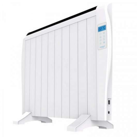Cecotec Ready Warm 2000 Thermal Radiador Electrico Bajo Consumo 1500W - 10 Elementos - Colocacion en Pared o de Pie - Pantalla LED - 3 Modos - Temporizador - Mando a Distancia