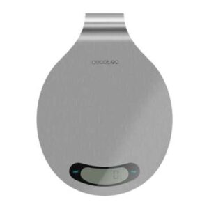 Cecotec Cook Control 10400Smart Healthy EasyHang Bascula de Cocina - Precision de 1gr - Peso Max. 8kg - Pantalla LCD - Funcion Tara - Asa para Colgar