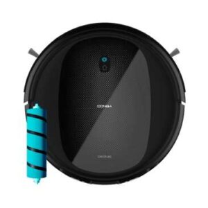 Cecotec Conga Perfect&Clean Connected Titanium Robot Aspirador y Friegasuelos - Tecnologia Gyro - 2100 Pa - Autonomia hasta 160 min. - 3 Niveles de Potencia y Fregado - Compatible con Asistente Virtual