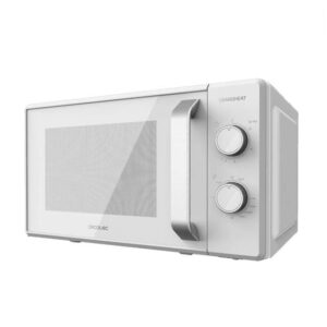 Cecotec ProClean 3120 Microondas con Grill 20L 1050W - Revestimiento Anti-Dirt iTech - Tecnologia 3DWave - Diseño Puerta FullWhite - 6 Niveles de Potencia