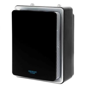 Cecotec Ready Warm 360º - Calefactor Eléctrico de Baño - Bajo Consumo - 2000W - Termostato Regulable - Protección sobrecalentamiento y antivuelco