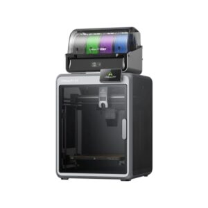 Creality K2 Combo Impresora 3D Cerrada + Unidad CFS - Volumen 26x26x26cm - Impresion de Alta Velocidad de hasta 600mm/s - Doble Camara IA - USB, WiFi