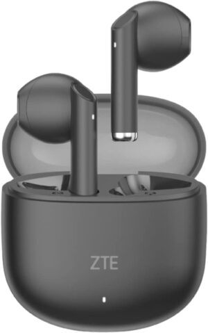 ZTE Buds 2 Auriculares True Wireless - Bluetooth 5.3 - 25h Autonomia - Resistencia IPX4 - Color Negro
