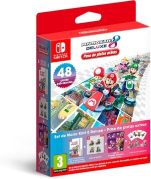 Nintendo Mario Kart 8 Booster Pack Contenido Adicional para Videojuego Mario Kart 8 Deluxe - Genero Carreras/Party - PEGI 3