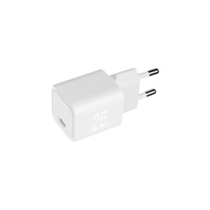 Blackbyte by Pedro Buerbaum Cargador GaN de 25W - 1xUSB-C - Carga Rapida PPS - Color Blanco