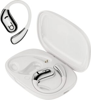 Blackbyte by Pedro Buerbaum Sport Boost Pro Auriculares Bluetooth Deportivos - Altavoz de 15mm - Control Tactil - Color Blanco