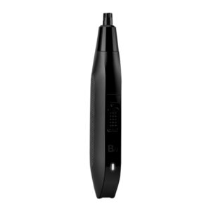 Blacknuance by Rene ZZ The Detailer Cortapelos para Nariz y Oidos - Bateria de 350mAh - IPX5 - Incluye Cepillo - Puerto USB-C - Color Negro