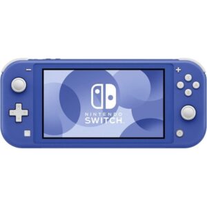 Nintendo Consola Portatil Nintendo Switch Lite - Procesador Tegra Nvidia - NFC - Multijugador - Pantalla Tactil LCD de 5.5" - Bateria 3570mAh - Controles Integrados - MicroSD - Color Azul