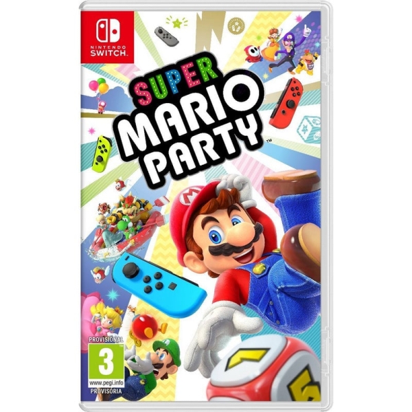 Nintendo Videojuego Super Mario Party para Consola Nintendo Switch - Genero Fiesta/Minijuegos/Estrategia Ligera - PEGI 3