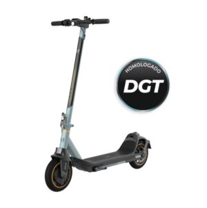 Cecotec Bongo Serie M20 Patinete Electrico - 500W - Autonomia 20km - Ruedas 8.5” Neumaticas - Frenado Doble Seguro - Pantalla LED - Homologado por la DGT - Velocidad 25km/h - Color Negro y Azul