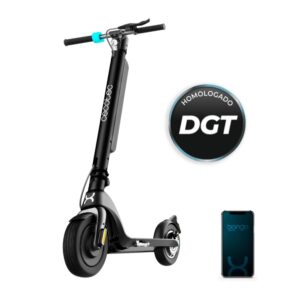 Cecotec Bongo Serie a Max 45 Connected Patinete Electrico - 700W - Autonomia 45km - Bateria Extraible - Bluetooth - Ruedas 10” - 3 Modos de Conduccion - Homologado por la DGT - Plegable - Color Negro