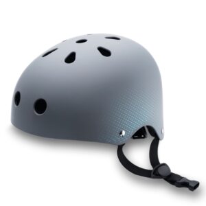 Cecotec BrainGuard Urban Casco para Bicicleta y Patinete - Talla S-M - Peso de 420g - 11 Aperturas de Aire - Refuerzos Acolchados - Ajustable - Buena Transpiracion - Homologado - Color Gris
