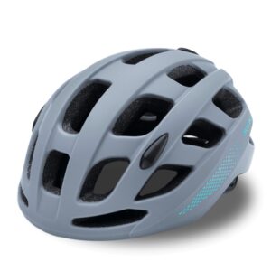 Cecotec BrainGuard Sprinter Casco para Bicicleta y Patinete - Talla S-M - Peso de 220g - 22 Aperturas de Aire - Refuerzos Acolchados - Ajustable - Homologado - Color Gris