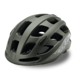 Cecotec BrainGuard Sprinter Casco para Bicicleta y Patinete - Talla L-XL - Peso de 220g - 22 Aperturas de Aire - Refuerzos Acolchados - Ajustable - Homologado - Color Verde