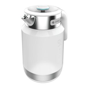 Cecotec ThermoSense 600 Touch White Hervidor de Agua Electrico - 2200W - Capacidad 1.7L - Tactil - Ajuste Temperatura de 40 a 100°C - Libre de BPA - Filtro Desmontable - Autoapagado - Color Blanco