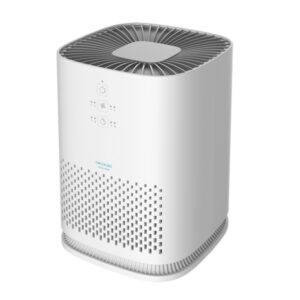 Cecotec TotalPure 1000 Handy Purificador de Aire - Potencia de 25W - Filtro de 3 Etapas - Cobertura hasta 25m3 - 3 Velocidades - Temporizador Programable - Modo Noche Silencioso - Color Blanco