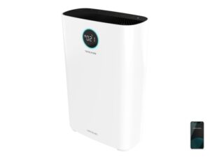 Cecotec TotalPure 7500 Connected Purificador de Aire - 60W - Control Wi-Fi y Tactil - Cobertura hasta 200m3 - Sensor de Calidad Del Aire - Silencioso 68dB - Modo Noche y Temporizador - Color Blanco
