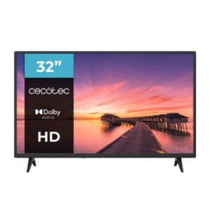Cecotec 0 Series 0032 Televisor Smart TV de 32" LED con Resolucion HD - Sonido Dolby - Memoria Flash - Conexiones HDMI y USB - Color Negro