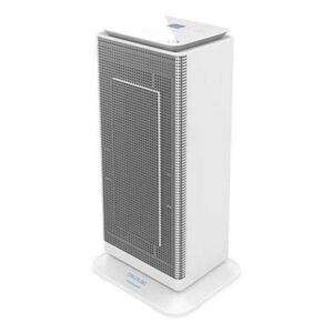 Cecotec ReadyWarm 6400 Ceramic Sky Smart Calefactor Ceramico de Torre - 2000W - Tecnologia PTC - Funciones Calor y Frio - Control Remoto - Temporizador - Sistema de Seguridad Triple - Color Blanco