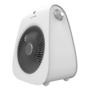 Cecotec ReadyWarm 2000 Max Force Calefactor Electrico - 2000W - 3 Modos de Funcionamiento - Control de Temperatura Regulable - Cobertura hasta 20m2 - Asa para Transporte - Color Blanco