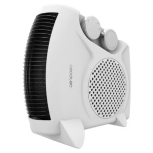Cecotec ReadyWarm 2000 Max Dual Calefactor Electrico - 2000W - 3 Modos de Calor - Termostato Regulable - Uso Portatil y Ligero - Sistema de Seguridad - Silencioso - Color Blanco