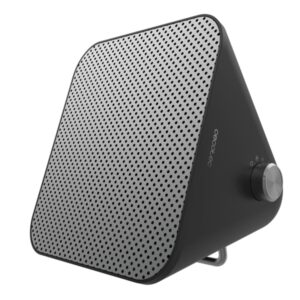 Cecotec ReadyWarm 1500 Max Ceramic Design Calefactor Ceramico de Sobremesa - 1500W - Calienta hasta 15m2 - Termostato Ajustable - Funcionamiento Silencioso - Sistema de Seguridad Triple - Color Negro