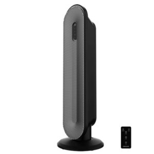 Cecotec ReadyWarm 2050 Max Ceramic Rotate Smart Calefactor Ceramico de Pie - Potencia de 2000W - Oscilante - 3 Modos de Calor - Termostato Regulable - Seguridad Triple - Color Negro